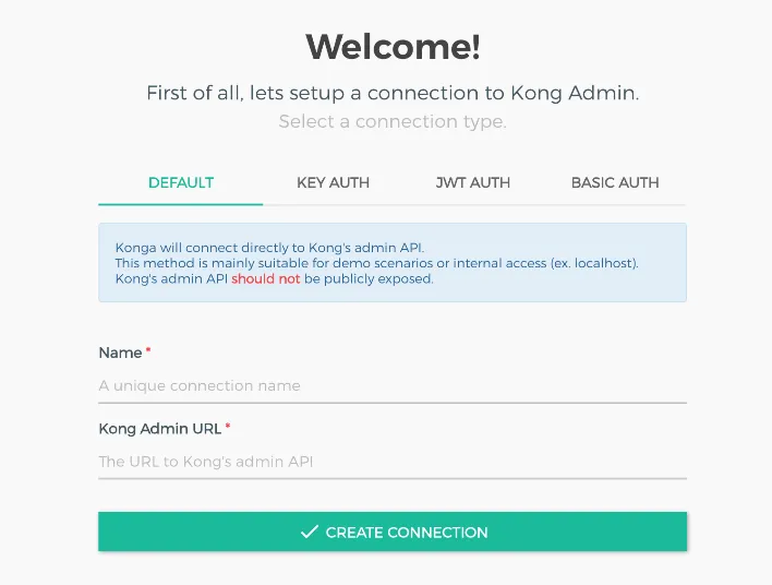 การกรอกข้อมูลเพื่อสร้าง Connection